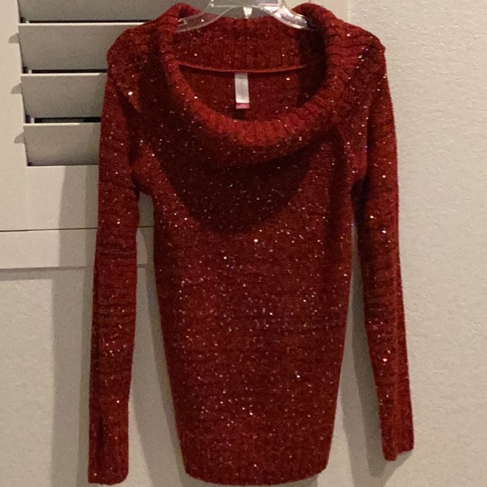 No boundaries sequin sweater, Size 11-13, only worn a couple times, like new.